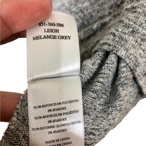 Rails Lace Up V-Neck Super Soft Long Sleeve Sweater Top Size XS - Picture 6 of 6